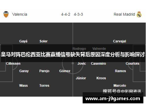 皇马对阵巴伦西亚比赛直播信号缺失背后原因深度分析与影响探讨