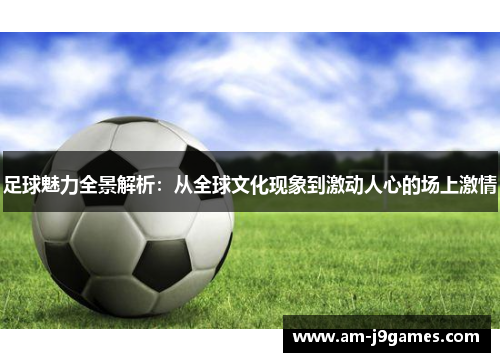 足球魅力全景解析：从全球文化现象到激动人心的场上激情